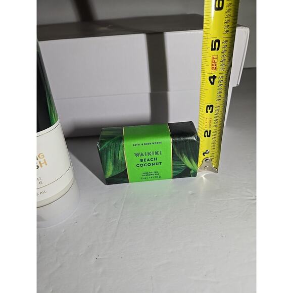 BATH & BODY WORKS SHEA BUTTER CLEANSING BAR N Body Wash "WAIKIKI BEACH COCONUT" - Picture 8 of 10
